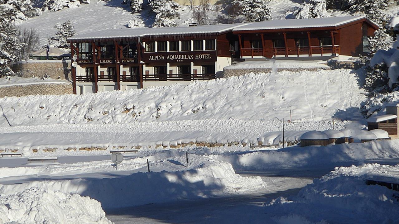 Chalet Alpina Aquarelax Hotel & Spa Greolieres les Neiges Exterior photo